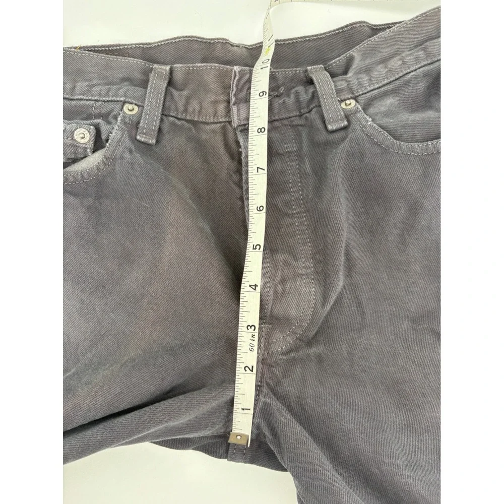 Levis 501 Men's 29x30 Vintage Y2K Charcoal Gray Made in Mexico Jeans 2002